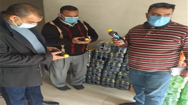 ضبط واعدام ٣ أطنان أغذية..واغلاق مخزن ومصنع مخالف بديرب نجم