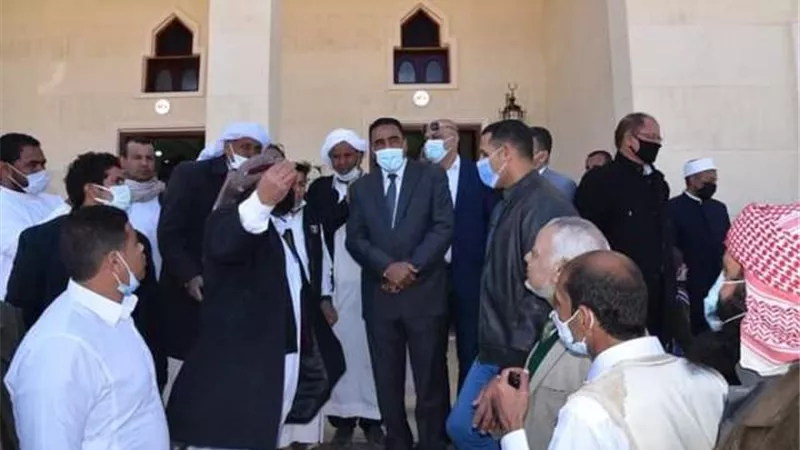افتتاح مسجد زيد بن حارثة في مرسى مطروح بتكلفه ٤ مليون جنيها.صور