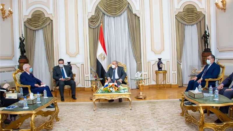 وزير الإنتاج الحربي يستقبل سفير كرواتيا للتعاون المشترك بمجالات التصنيع