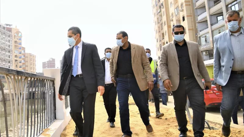 محافظ الغربية:١١٥مليون جنيه لتطويرالكورنيش والميدان الاحمدى والمحطة