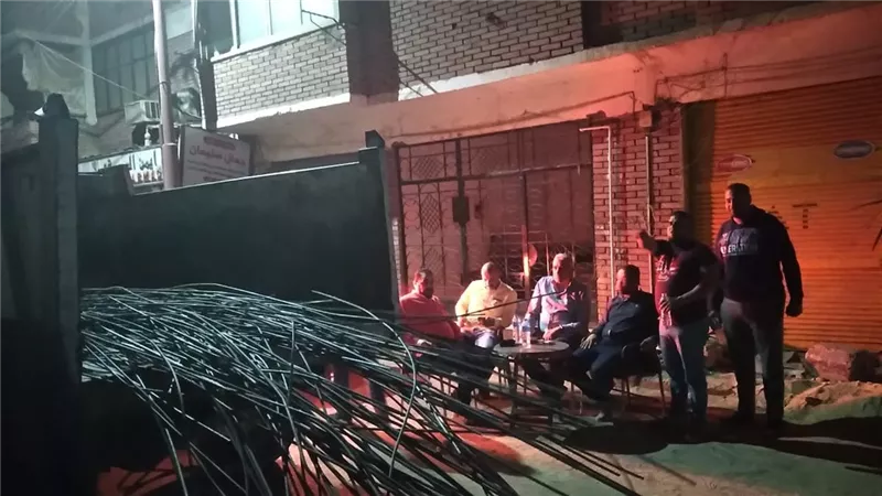 إيقاف أعمال بناء مخالف بمدينة الأقصر والتحفظ على المعدات