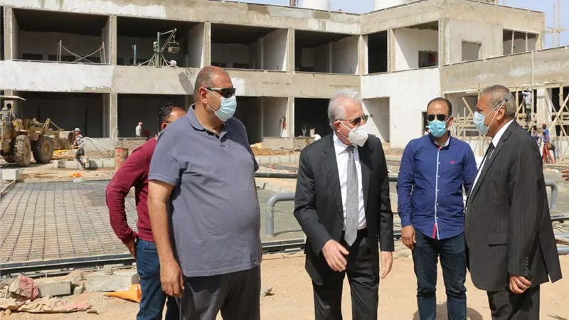 محافظ جنوب سيناء يتفقد أعمال تطوير هضبة ام السيد ومجلس المدينة الجديد