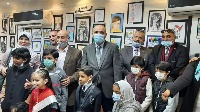 معلمو شمال تكرم الموهوبين فنياً وروض الفرج الأول