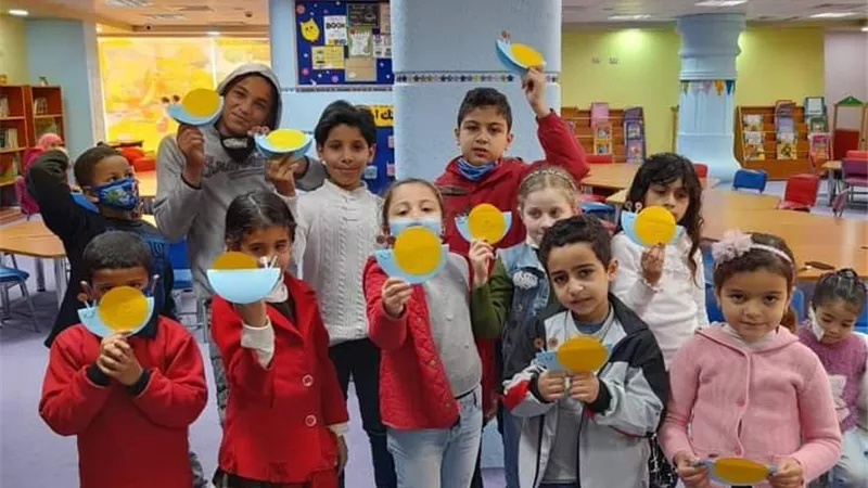 مكتبة مصر بمطروح تصطحب اطفال المبدع الصغير في رحلة لكوكب الزهرة