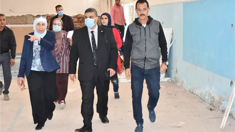 كلية العلاج الطبيعى بجامعة قناة السويس جاهزة للافتتاح