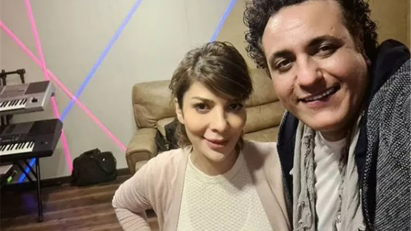 محمد رحيم برفقة أصالة فى الاستوديو الجديد ومفاجأة للجمهور فى رمضان.. صور