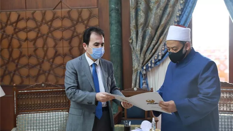 شيخ الأزهر يتسلم دعوة رسمية لزيارة إقليم كردستان