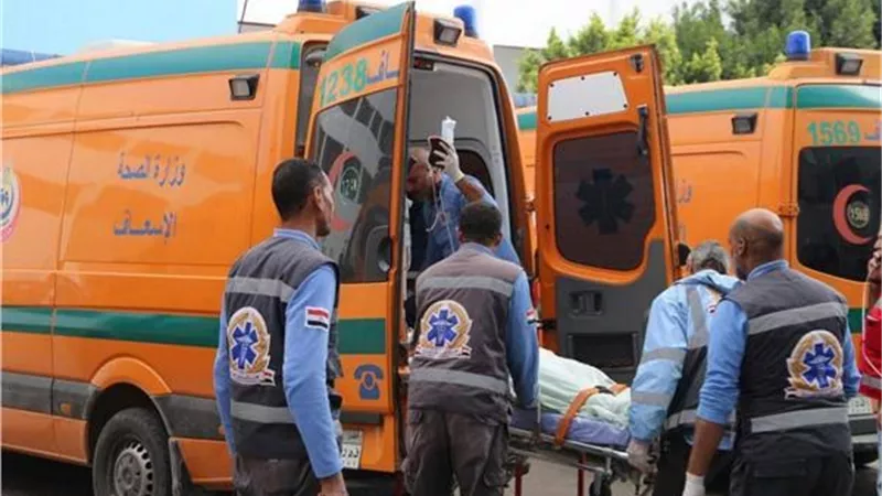 مصرع وإصابة 11 شخصا فى حادث تصادم سيارتين على الصحراوى الغربى جنوب الأقصر