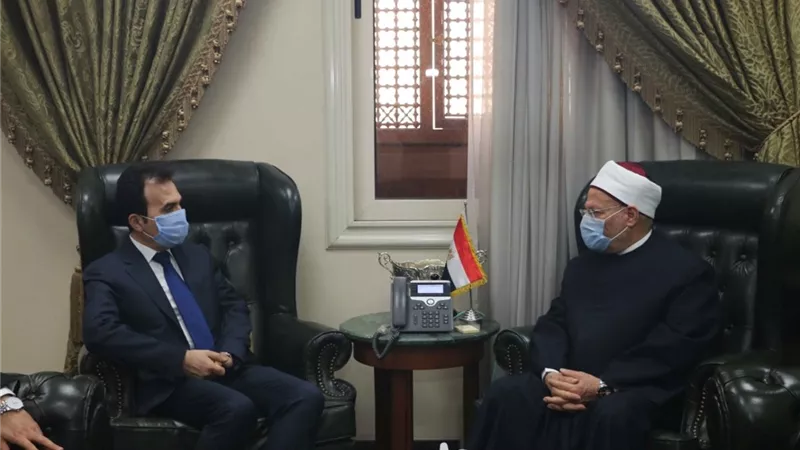 مفتي الجمهورية يستقبل وزير الأوقاف بإقليم كردستان العراق لبحث تعزيز التعاون الإفتائي بين الدار وكردستان