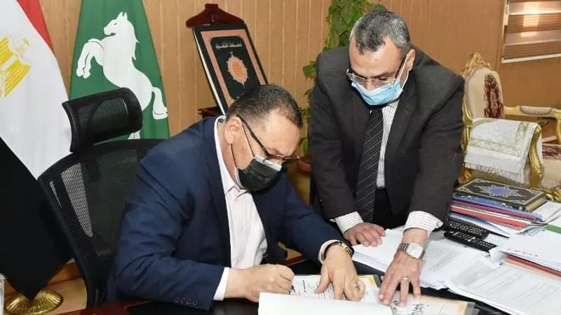 محافظ الشرقية يعتمد نتيجة إمتحانات الفصل الدراسي الأول للشهادة الإعدادية