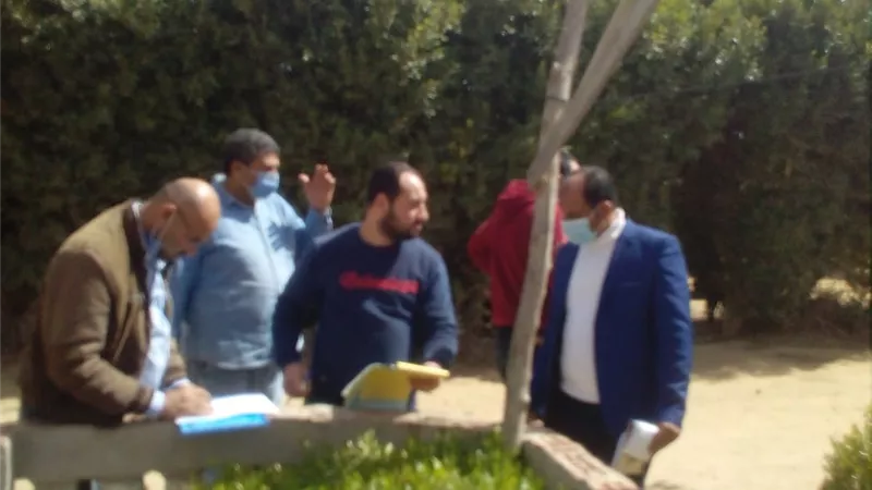 استرداد 316 فدانا من غير الجادين بوادى النطرون