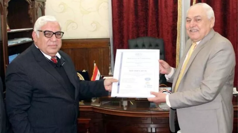 ترجمة محكمة استئناف القاهرة تحصل على شهادة الأيزو 9001