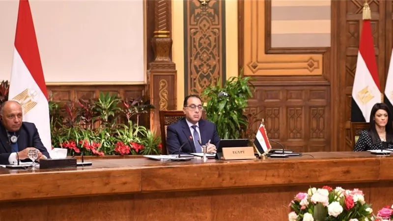 رئيس الوزراء يشارك فى جلسة الحوار الاستراتيجي التي نظمها منتدى 