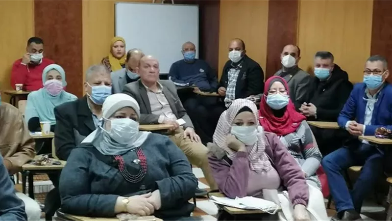 صحة دمياط تبحث تطورات الإصابات بفيروس كورونا