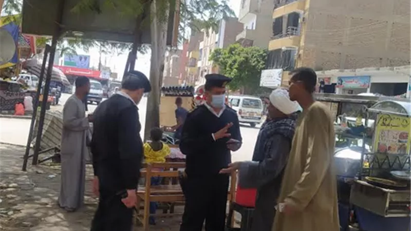 تحرير 105 محضر فى حملة مرافق بمدينة الأقصر