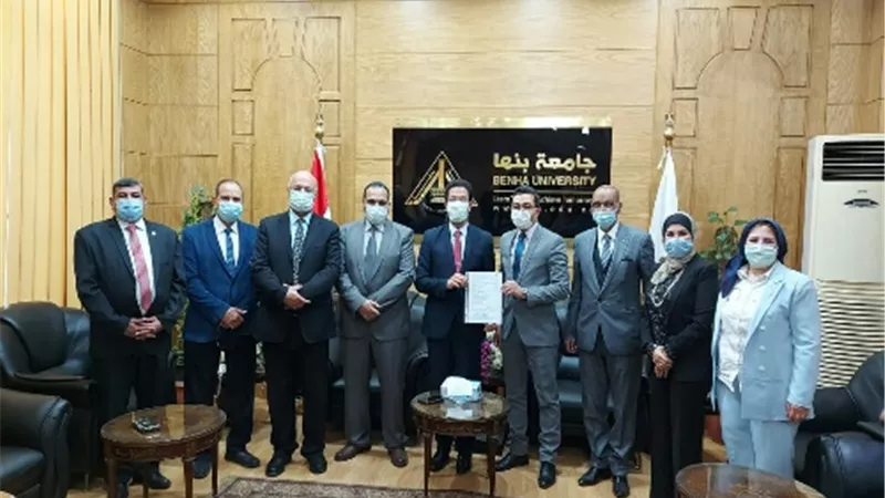 جامعة بنها تحصل علي تجديد شهادة الأيزو ٩٠٠١/ ٢٠١٥ للمرة الثالثة