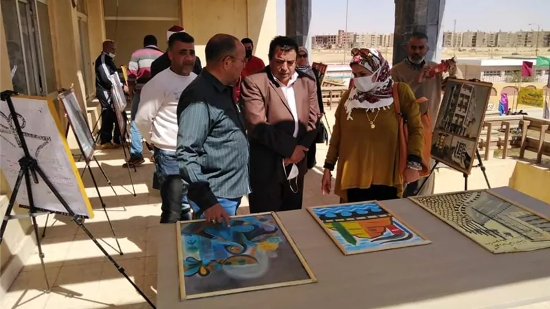 ختام الانشطه بمركز شباب مدينة بنى سويف