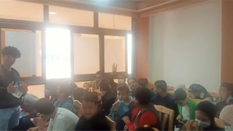 جهاز دمياط الجديدة يغلق مركز للدروس الخصوصية بالتعاون مع شرطة التعمير.. بالصور
