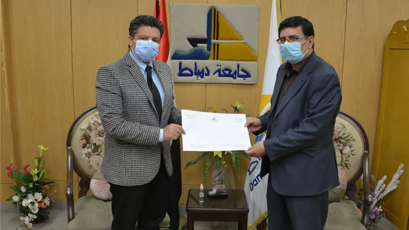 دكتورطارق عبد الحميد المتولي عميداً لكلية الهندسة جامعة دمياط