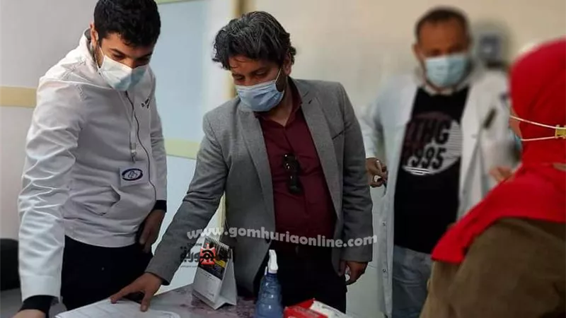 مدير التأمين الصحى فى جوله على عيادات الواسطى و ناصر