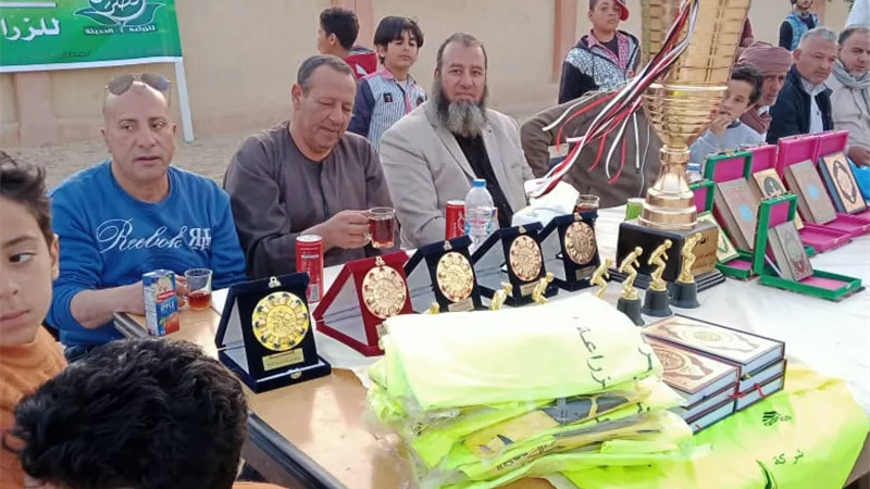 انتهاء الدورة الرياضية السنوية لقري شباب الخريجين بمطروح