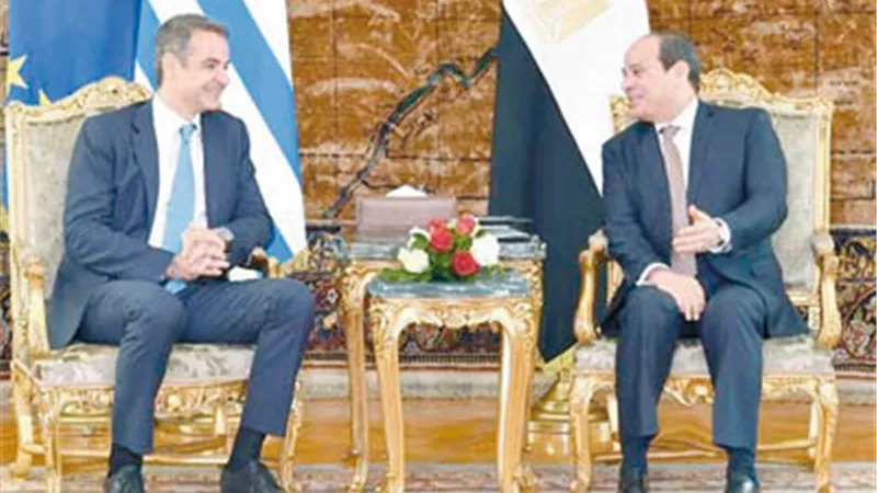 تعزيز التعاون الأمني والاقتصادي بين مصر واليونان