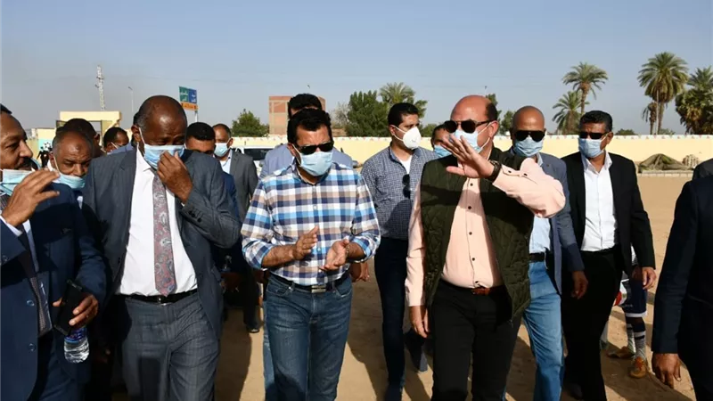 وزير والشباب والرياضة يتفقد مركزي شباب دابود وكشتمنه غرب ويفتتح المبنى الإداري بمركز شباب دهميت