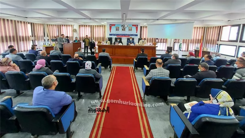 آمنة وعبيد يشهدان الجلسة الإفتتاحية للمؤتمر الدولي الثالث 