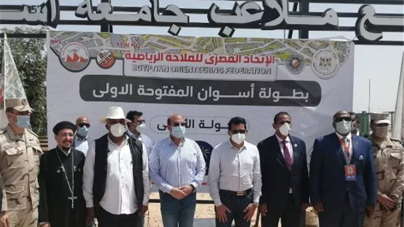 وزير الرياضة و محافظ أسوان يعلنان عودة بطولة النيل الدولية للسباحة أكتوبر المقبل..صور