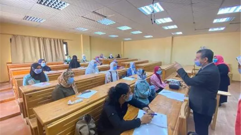 انتظام الدراسة بكليات جامعة مطروح