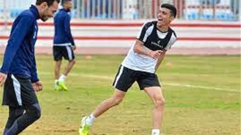 بن شرقي ينتظم في تدريبات الزمالك الجماعية