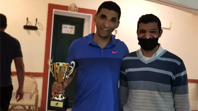 عبد الخالق يفوز بذهبيه بطوله البرلسي للإسكواش