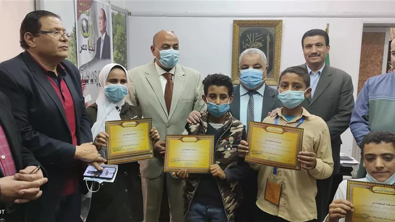 تعليم المنيا يكرم طلابه المخترعين