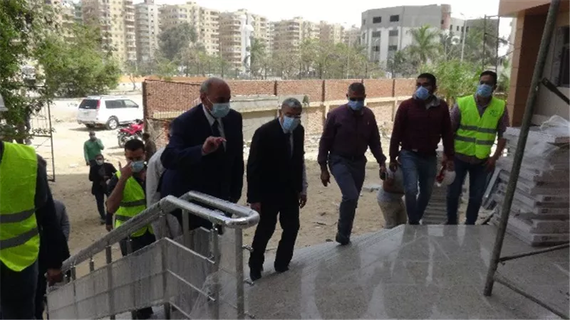 محافظ المنيا ورئيس الجامعة يتفقدان المستشفى الجامعى الجديد..صور