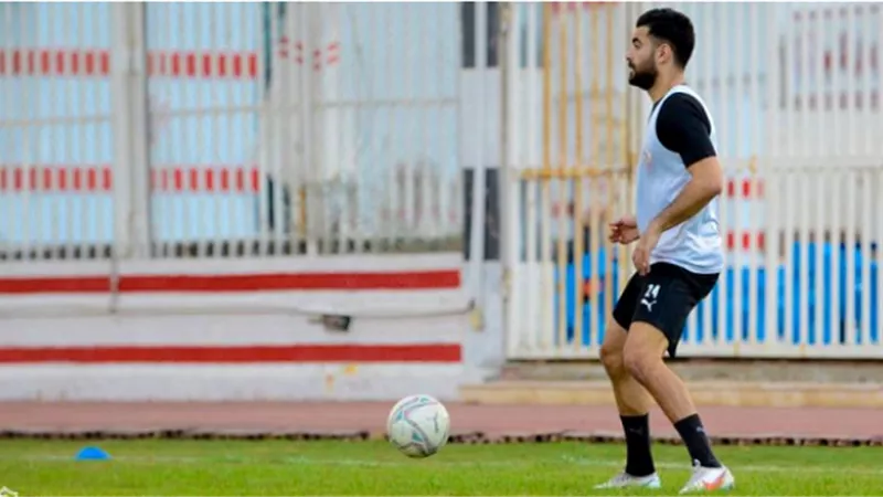 الزمالك يكشف سبب تأخر وصول حمزة المثلوثى للقاهرة