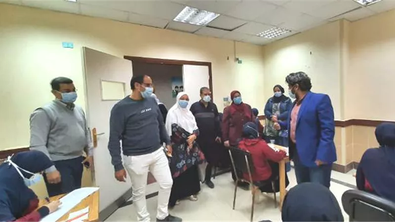 بدء امتحانات الصف الخامس بالمعهد الفنى للتمريض بالتأمين الصحى بنى سويف