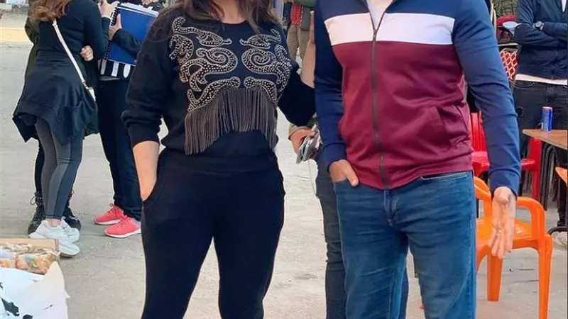 نرمين الفقي تشارك جمهورها صورتين من كواليس 