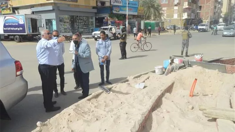اطلاق اسم الزعيمين عبدالناصر والسادات على ميادين كبرى بالوادى الجديد