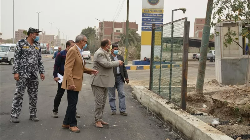 المحافظ يتابع منظومة النظافة وتطوير مدن القليوبية