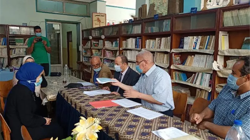 ختام فعاليات اختبار المتقدمين فى المشروع الوطنى للقراءه