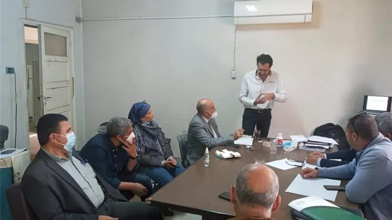 تطويرالبنية التحتية لمشروع ال٣٠مليون بيضه بأبي زعبل