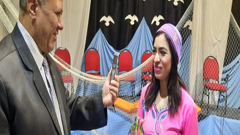 سلمى الراوى: أعمل بفرقة بورسعيد للفنون الشعبية منذ ٩ سنوات ونقدم العروض التراثية باصالة وبدون تحريف
