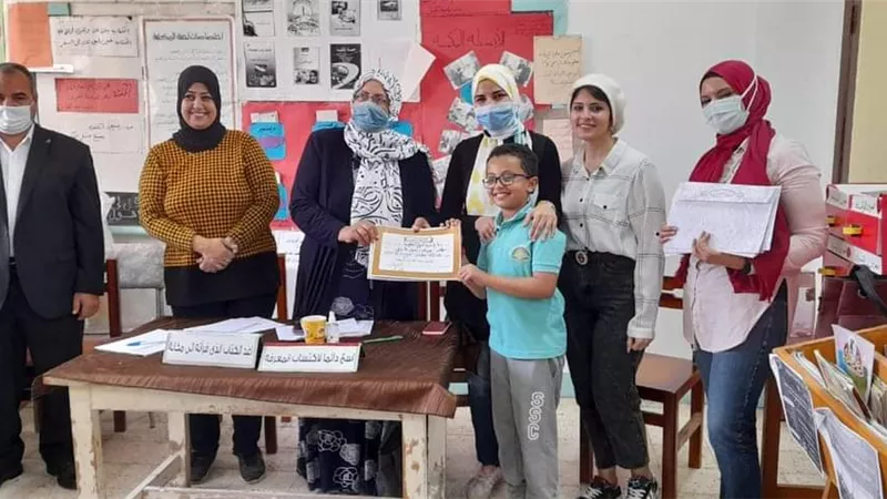 فاعليات التحكيم على المشروع الوطنى للقراءة على مستوى الاداره والتنافس المعرفى و المعلم المثقف بمدارس شرم الشيخ