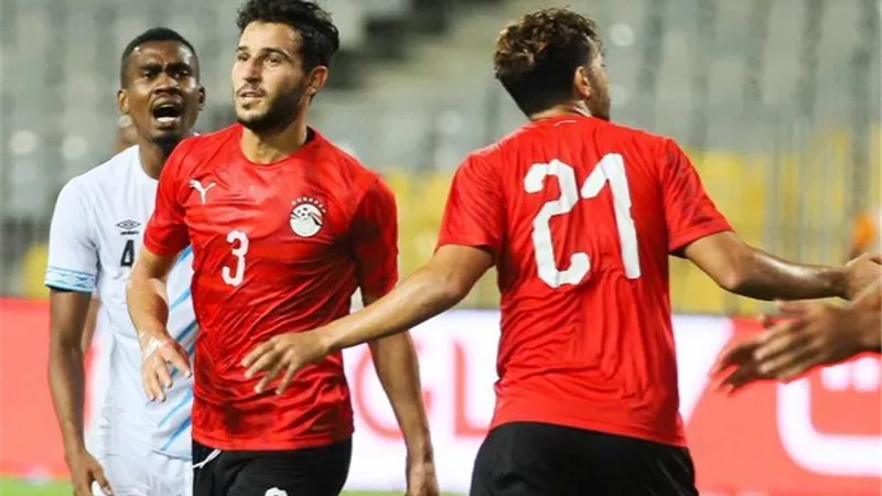إصابة خطيرة لنجم الأهلى فى مباراة مصر وكينيا