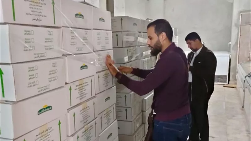 ضبط وإعدام مواد غذائية فى حملة صحية مكبرة بالدقهلية