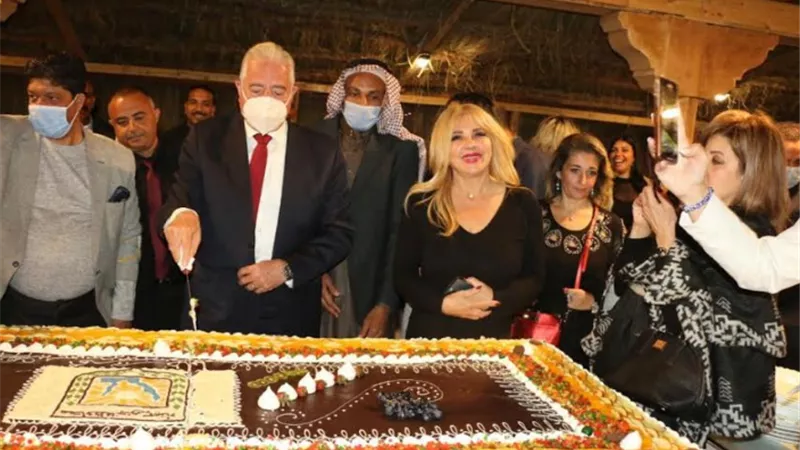 غدا... ندى بسيوني تشهد رفع علم مصر في طابا ب 