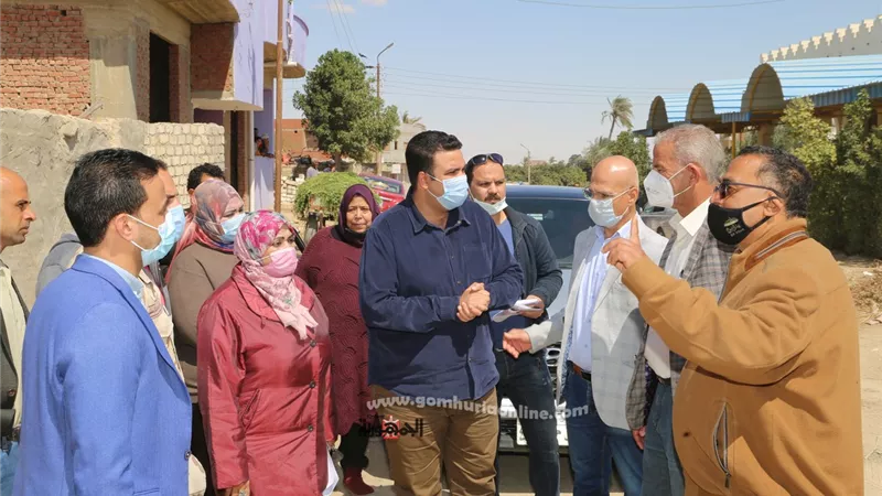 جولة تفقدية لنائب محافظ السويس بنطاق حي الجناين
