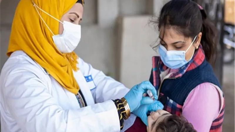 الحملة القومية للتطعيم ضد شلل الأطفال تستهدف 581 ألف طفل بقنا