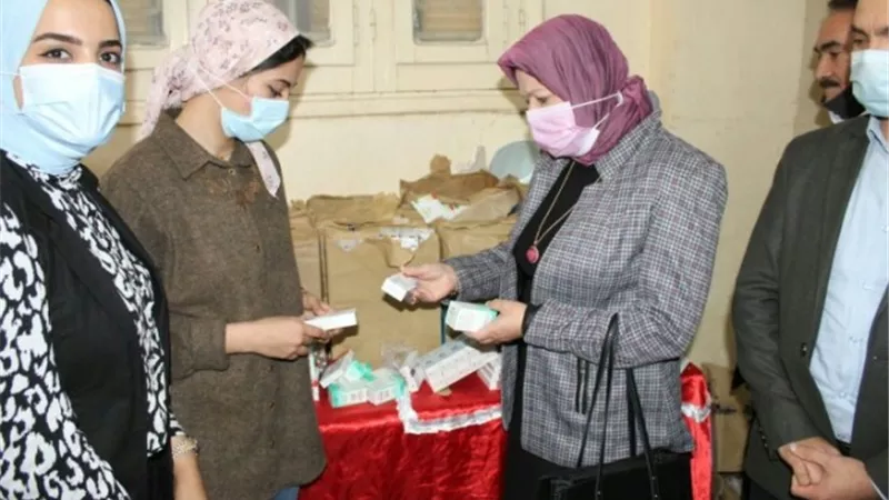 جامعة الزقازيق توجه قافلة شاملة لقرية الدهتمون بمركز أبوكبير