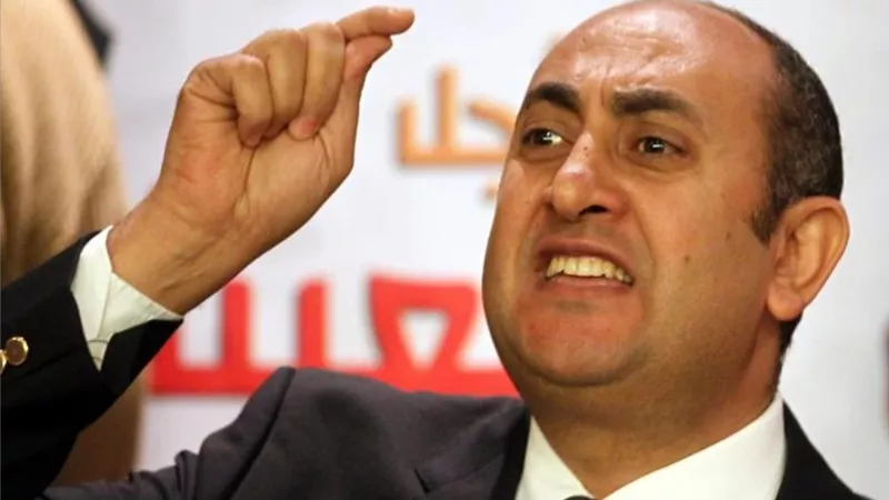 من اجل حفنة دولارات .. خالد على المحامي الخائن يدافع عن الاخوانية غادة نجيب ويطالب برد جنسيتها المصرية